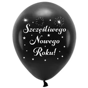 Baloni za srečno novo leto! 14 palcev, 5 kosov.