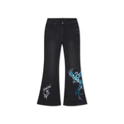 Ed Hardy Kavbojke Rising Phoenix črna