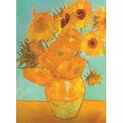 Ravensburger - Puzzle Vincent van Gogh: Sunflowers 2 - 1 500 kosov