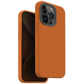 UNIQ case Lino Hue iPhone 15 Pro 6.1 Magclick Charging orange