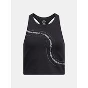 Girls tank top Under Armour G Motion Branded Crop Tank
