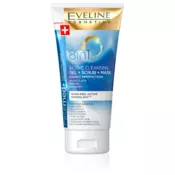 EVELINE - FACEMED + GEL PILING MASKA ZA LICE PROTIV NESAVRŠENOSTI NA KOŽI 150ML