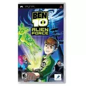 Ben 10 Alien Force (PSP) - rabljeno
