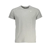 K-WAY GRAY MEN'S SHORT SLEEVE T-SHIRT