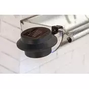 Solarna baštenska Led svetiljka fi 12.5x6cm siva CW Grundig