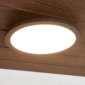 Lucande LED zunanja stropna svetilka Malena, detektor gibanja, IP65 - Sodobni - antracitna, bela - Aluminij