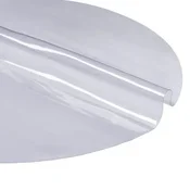 VEVOR Zaščita za mizo okrogla premera 1230 mm prozorna