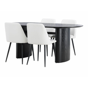 jedilnica set Dallas 4129 75x90x180cm