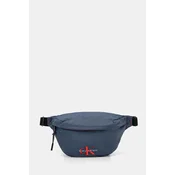 Calvin Klein Torbica za okrog pasu  safir / oranžno rdeča / bela