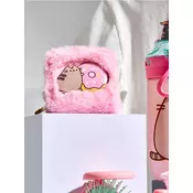 Sinsay - Plus novcanik sa motivom macke Pusheen - pastelno roze