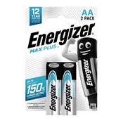 ENERGIZER MAX PLUS AA alkalne baterije dugog vijeka trajanja, 2 komada po pakiranju