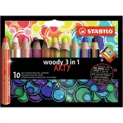 STABILO Drvene bojice Woody Arty 3u1/ set 1/10