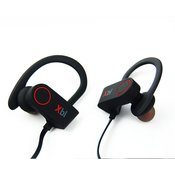 XBLITZ brezžične slušalke SPORT Professional, črne-rdeče