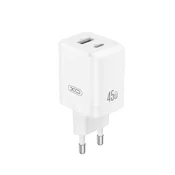 CE36 EU 45W GAN brzi punjac 1 USB C 45W i 1 USB A 18W XO