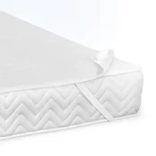 Darymex Zaščita za vzmetnico 180 x 200 JERSEY z elastiko, zračna, bela