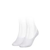 Ženske nogavice TOMMY HILFIGER - stopalke, bele basic, 35/38