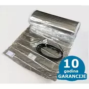 FALCON U-HEAT Alu-Mat elektricna grejna mrežica pod laminat 8 m2 = 1120 W (podno grejanje 140 W/m2)