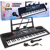 Djecji klavir MQ-6159UFB sa stalkom za note + mikrofon