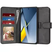 Etui Techsuit Diary Book za Xiaomi Poco F8 Ultra - črn