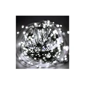 LED Zunanji božični niz 1000xLED/230V 8 funkcij 53 m IP44 hladna bela + daljinski upravljalnik