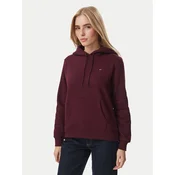 Tommy Jeans Jopa DW0DW19958 Bordo rdeča Regular Fit
