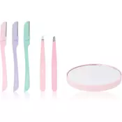 Brushworks Brow Shaping Set set za popolne obrvi