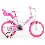DINO BIKES dekliško kolo LITTLE HEART, 16 col