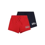 GAP Hlače mornarska/rdeča/bela