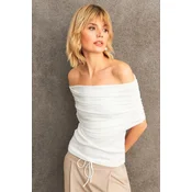 Cool & Sexy Ženska bluza Tf51, Bela