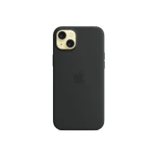 Apple silikonski ovitek za iPhone 15 Plus z MagSafe - Črna (MT103ZM/A)