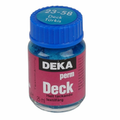 Rayher. Barva za tekstil DEKA Perm Deck 25 ml turkizno modra