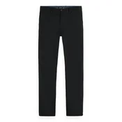 SCOTCH & SODA Chino hlače Stuart, črna