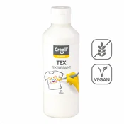 Barva za tekstil Creall Tex 250 ml - bela