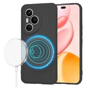 Silikonski ovitek Techsuit SoftFlex MagSafe za Honor 400 Pro - črn
