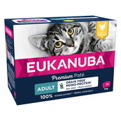 Eukanuba Adult brez žitaric 12 x 85 g - Piščanec