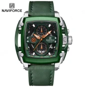 Ure NAVIFORCE TU - 38628 - Zelena / Srebrna KP38628