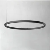Luceplan Compendium Circle 110 cm, črna - Dnevna soba/jedilnica - Dizajn - Kovina