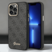 Guess Ovitek Guess Vintage black za iPhone 14 Pro (GUHCP14LHG4SHK)