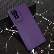 Torbica Teracell Giulietta za Xiaomi Redmi Note 11 Pro 4G/5G/Note 12 Pro 4G (EU) mat tamno ljubicasta