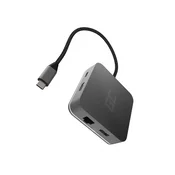 Adapter multiport 6in1 iz USB-C na USB-C, 3xUSB-A, HDMI, Ethernet