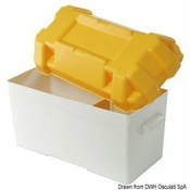 Osculati Battery box white/yellow moplen 120 A