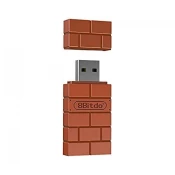 8BitDo, 8Bitdo Wireless USB Bluetooth adapter (PC/MAC/PS4/PS3/Xbox One/Switch/WiiU/Wii), 308BIT0197