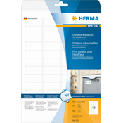 Herma outdoor etikete 45,72x21,16 A4 1/10 bela ( 02H9531 )