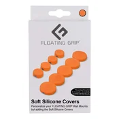 Silikonski pokrovčki za stenske nosilce FLOATING GRIP - oranžni (PS5)