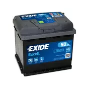 EXIDE akumulator excell EB500. 50D+ 450A(EN)