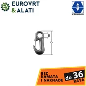 KAVELJ OČESNI Z VAROVALOM do 875kg POCINKAN | Topdom