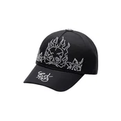 Ed Hardy Kapa Flaming Skull 6 črna