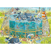 HEYE Puzzle Crazy Zoo: Ocean Exposition 1000 kosov