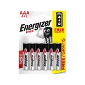 Energizer baterije max AAA 6 kom AL