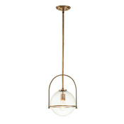 Quintiesse QN-SOMERSET-P-C-HB - Luster na šipci SOMERSET 1xE27/60W/230V bronzana